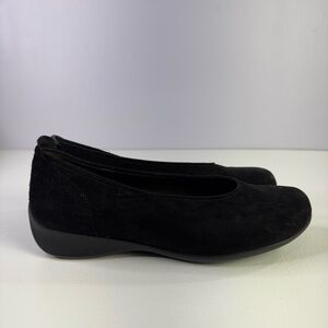Wolky Women's Ballet Slip On Black Goat Suede size 41 or US 9.5-10